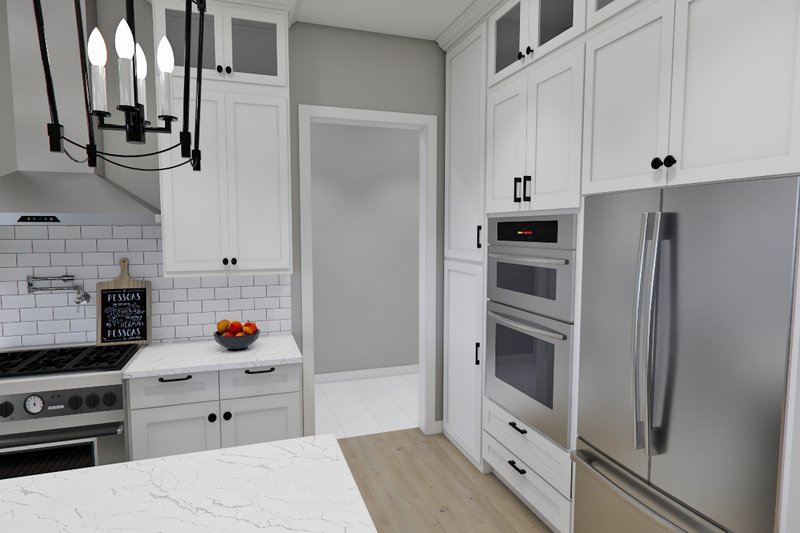House Design - Interior - Kitchen 4 for Farmhouse House Plan #51-1273 - 4 bed, 3.5 bath