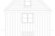 Southern Style House Plan - 0 Beds 1 Baths 1197 Sq/Ft Plan #932-1402 Exterior 