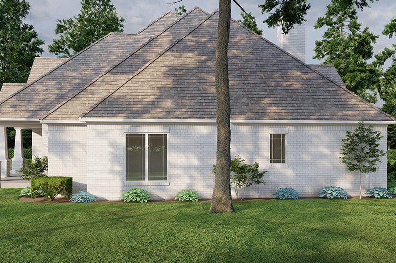 Architectural House Design - Exterior - Other Elevation 1 for European House Plan #923-17 - 4 bed, 4.5 bath