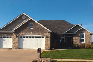 Exterior - Front Elevation 3 for Traditional House Plan #20-2307 - 1 bed, 2 bath