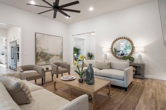 Interior - Family Room 1 for Traditional House Plan #1098-8 - 4 bed, 4.5 bath