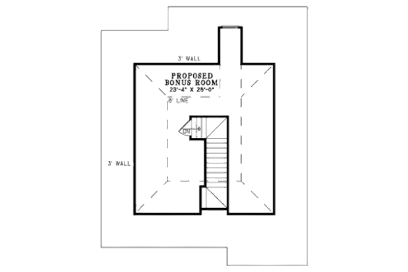 Architectural House Design - Floor Plan - Other Floor for Traditional House Plan #17-2286 - 3 bed, 3 bath
