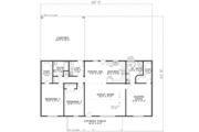 House Plan - 3 Beds 2 Baths 1800 Sq/Ft Plan #17-2141 