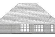 Southern Style House Plan - 3 Beds 2.5 Baths 2006 Sq/Ft Plan #21-576 Exterior 