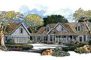 Traditional Style House Plan - 3 Beds 3 Baths 2629 Sq/Ft Plan #72-154 