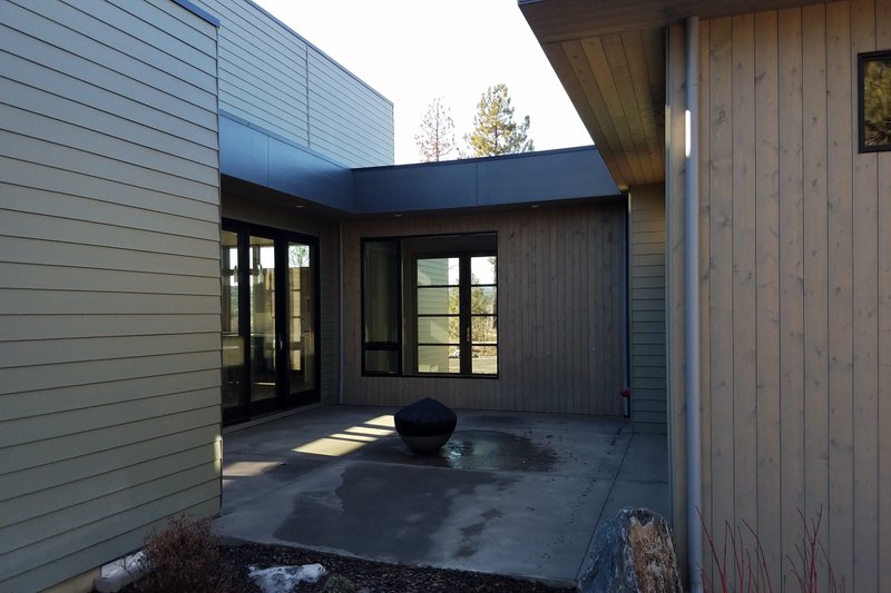 House Blueprint - Exterior - Outdoor Living 1 for Modern House Plan #892-37 - 3 bed, 3.5 bath