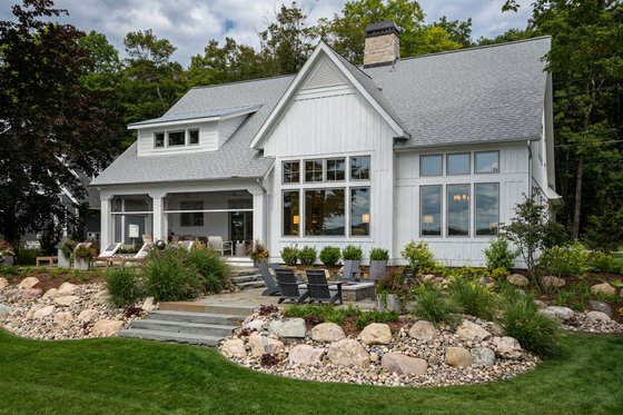 Home Plan - Exterior - Rear Elevation for Farmhouse House Plan #928-310 - 4 bed, 5 bath