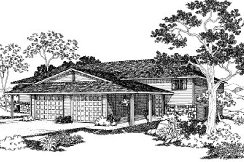 Traditional Style House Plan - 3 Beds 2 Baths 3778 Sq/Ft Plan #303-198