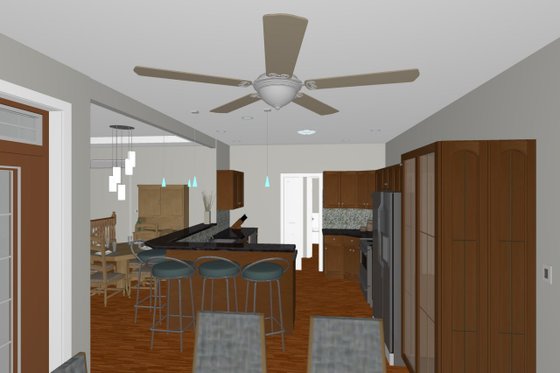 Interior - Kitchen for Farmhouse House Plan #126-179 - 3 bed, 2 bath