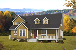 Traditional Exterior - Front Elevation Plan #932-513