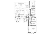Craftsman Style House Plan - 5 Beds 4.5 Baths 3450 Sq/Ft Plan #938-124 Floor 