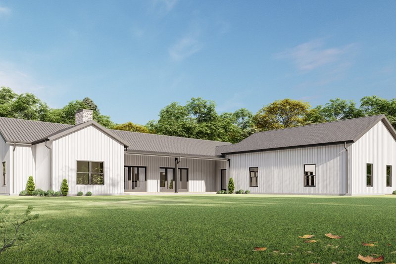 Dream House Plan - Exterior - Other Elevation 7 for Barndominium House Plan #1092-42 - 4 bed, 2.5 bath