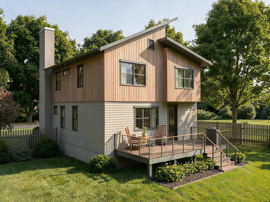 Exterior - Other Elevation for Modern House Plan #79-316 - 3 bed, 2.5 bath