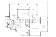 Mediterranean Style House Plan - 5 Beds 4.5 Baths 3667 Sq/Ft Plan #24-271 
