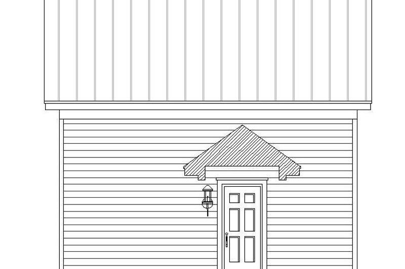 House Blueprint - Exterior - Other Elevation for Country House Plan #932-128, 0 bath