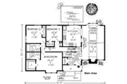 Modern Style House Plan - 3 Beds 2 Baths 1542 Sq/Ft Plan #312-228 