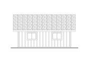 Craftsman Style House Plan - 0 Beds 0 Baths 480 Sq/Ft Plan #124-1421 