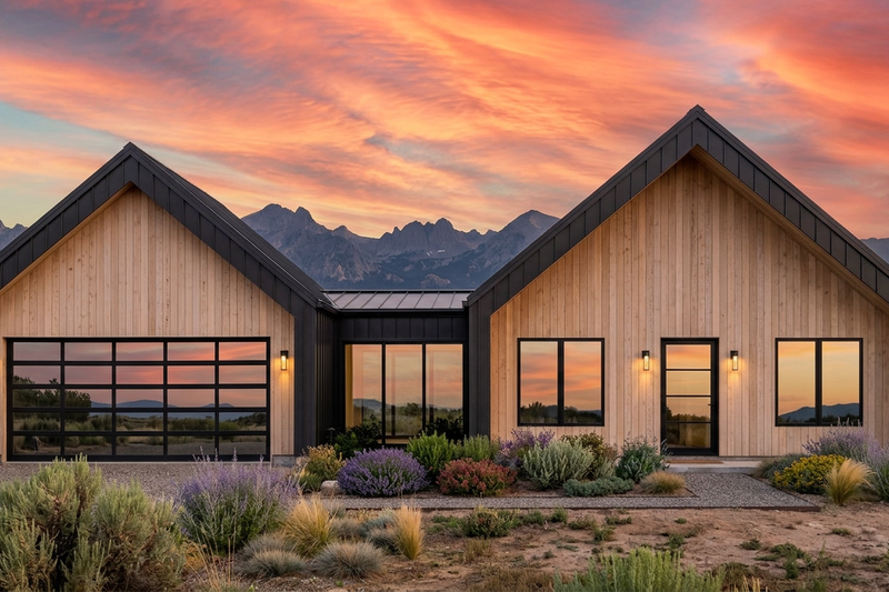 Architectural House Design - Exterior - Front Elevation 2 for Modern House Plan #1096-204 - 3 bed, 2 bath