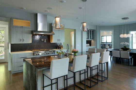 Interior - Kitchen 2 for Contemporary House Plan #928-379 - 4 bed, 4.5 bath
