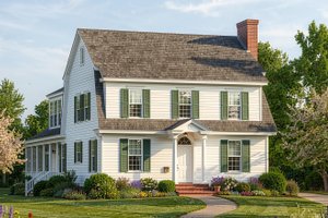Home Plan - Photo for Colonial House Plan #137-259 - 4 bed, 3.5 bath