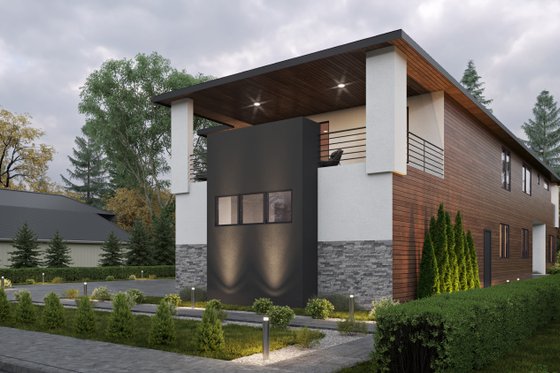 Exterior - Other Elevation for Modern House Plan #1066-266 - 7 bed, 6.5 bath