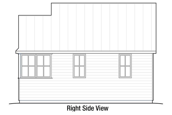 Exterior - Other Elevation for Cottage House Plan #915-7 - 1 bed, 1 bath