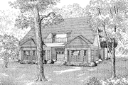 Traditional Style House Plan - 3 Beds 2.5 Baths 3730 Sq/Ft Plan #17-2630 