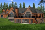 Craftsman Style House Plan - 4 Beds 7.5 Baths 5648 Sq/Ft Plan #1057-42 