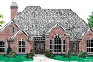 Traditional Exterior - Front Elevation Plan #310-636