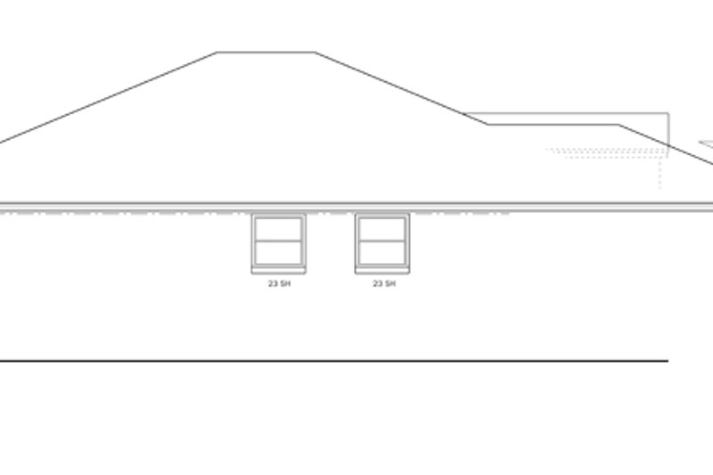 Dream House Plan - Exterior - Other Elevation 1 for Mediterranean House Plan #1058-53 - 3 bed, 2 bath