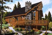 Contemporary Style House Plan - 3 Beds 2 Baths 1114 Sq/Ft Plan #3-107 