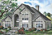 Traditional Style House Plan - 3 Beds 3.5 Baths 3823 Sq/Ft Plan #17-3000 