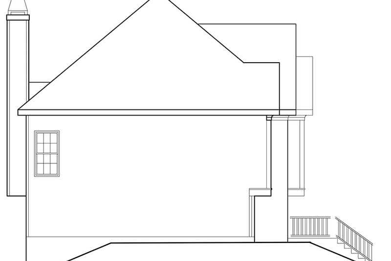 Home Plan - Exterior - Other Elevation 1 for Traditional House Plan #927-702 - 3 bed, 2 bath