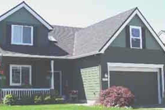 Exterior - Front Elevation for Traditional House Plan #130-102 - 4 bed, 2.5 bath
