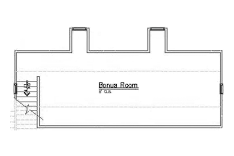 Home Plan - Floor Plan - Other Floor for Mediterranean House Plan #417-687 - 4 bed, 3.5 bath