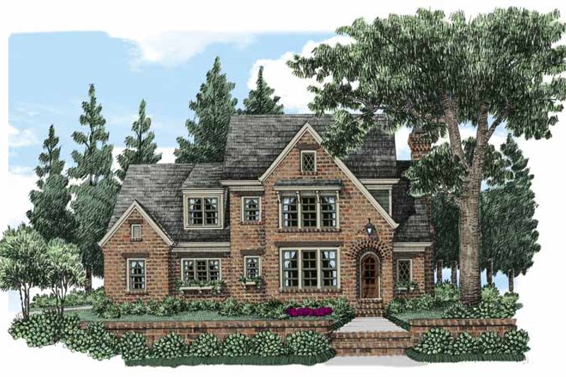 House Plan Design - European Exterior - Front Elevation Plan #927-496