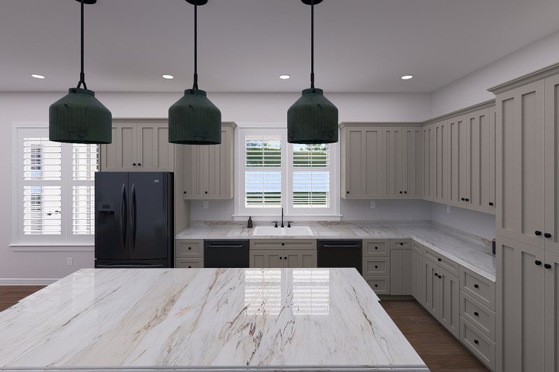 House Design - Interior - Kitchen 2 for Farmhouse House Plan #1060-347 - 4 bed, 4.5 bath