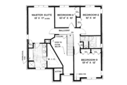 Traditional Style House Plan - 4 Beds 2.5 Baths 2418 Sq/Ft Plan #3-304 