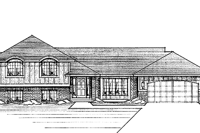 House Design - European Exterior - Front Elevation Plan #51-800