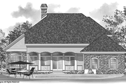 Traditional Style House Plan - 3 Beds 2.5 Baths 2755 Sq/Ft Plan #930-208 