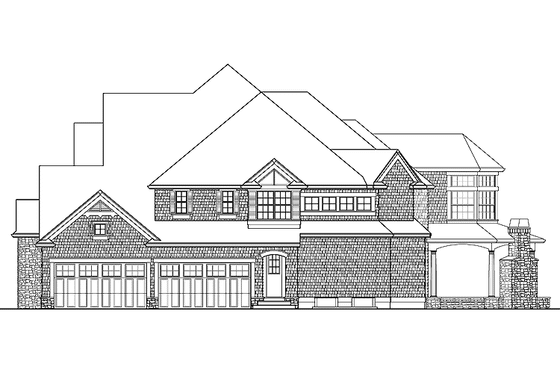 Floor Plan - Other Floor for Victorian House Plan #132-255 - 4 bed, 4.5 bath