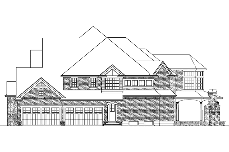 Architectural House Design - Floor Plan - Other Floor for Victorian House Plan #132-255 - 4 bed, 4.5 bath