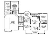 Country Style House Plan - 3 Beds 2 Baths 1624 Sq/Ft Plan #21-301 