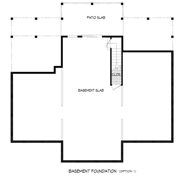 Architectural House Design - Country Floor Plan - Lower Floor Plan #932-400