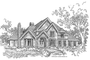 Traditional Style House Plan - 4 Beds 3.5 Baths 3517 Sq/Ft Plan #929-284 