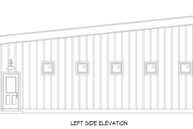 House Plan Design - Exterior - Other Elevation for Contemporary House Plan #932-1238 - 1 bed, 2 bath