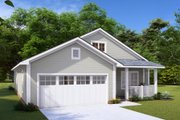 Cottage Style House Plan - 3 Beds 2 Baths 1521 Sq/Ft Plan #513-2256 