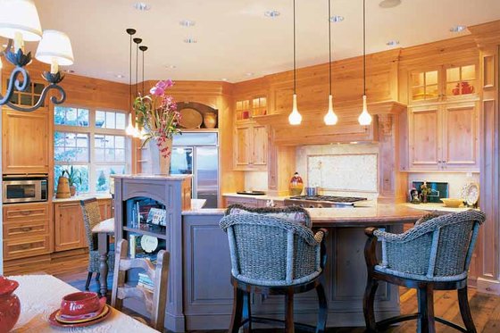 Interior - Kitchen for Craftsman House Plan #48-807 - 4 bed, 4.5 bath