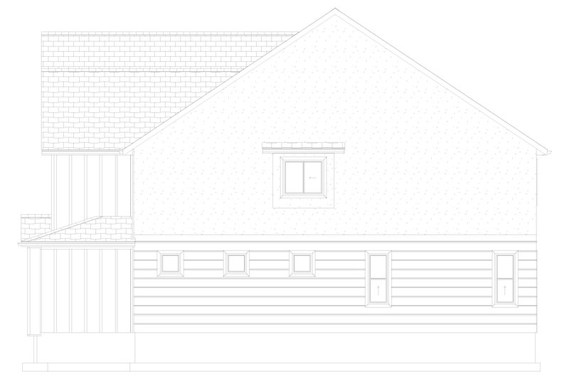 House Design - Exterior - Other Elevation 1 for Farmhouse House Plan #1060-320 - 12 bed, 8 bath
