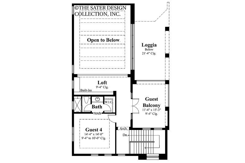 Home Plan - Floor Plan - Upper Floor for Mediterranean House Plan #930-427 - 5 bed, 5.5 bath